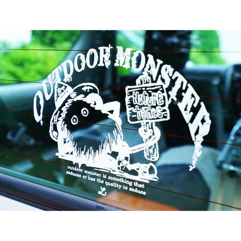 アウトドアモンスター BIGカッティング転写ステッカー