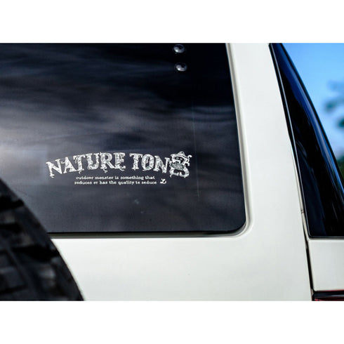 アウトドアモンスター ツリーロゴBIGカッティングステッカー