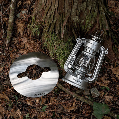 オイルランタン&ランタンシェード シルバー