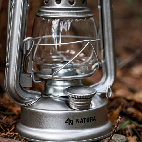 オイルランタン&ランタンシェード シルバー