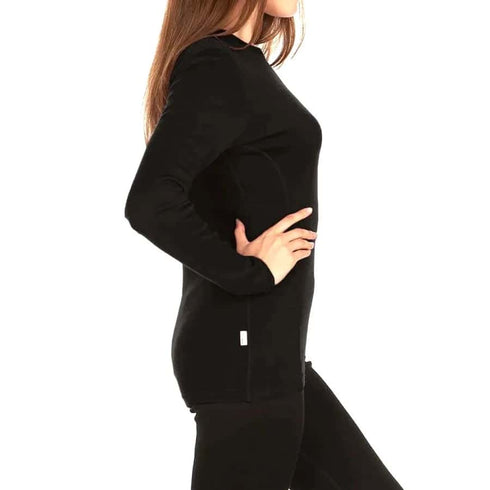 OSSIPEE WOMEN'S CREW BLACK