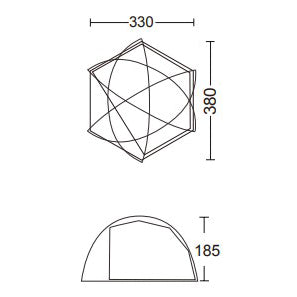 COMMANDER 185 3点セット(本体+ルーフ+グランドシート)