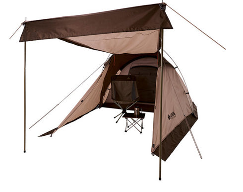 ロゴス LOGOS Tradcanvas オーニングツアラー・DUO-BB ツーリングテント 2人用 UVカット