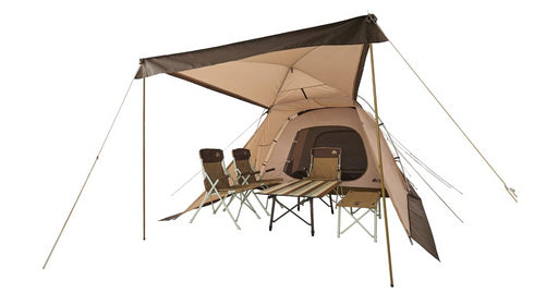 ロゴス LOGOS Tradcanvas DX・PANEL オーニングプラトーXLセット-BB