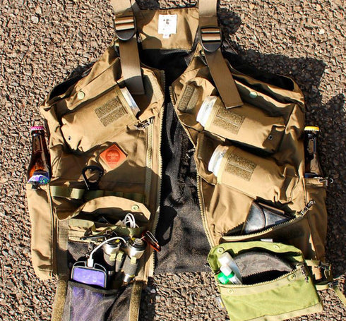 grn outdoor TEBU RIFLEMAN VEST