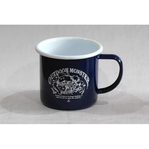 アウトドアモンスターホーローマグカップ