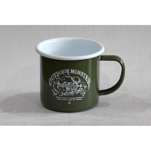 アウトドアモンスターホーローマグカップ