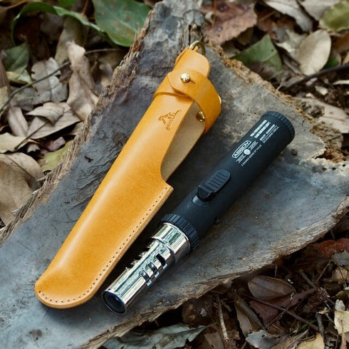 AS2OV (アッソブ)ポータブルスティックバーナー 専用レザーケース ナチュラル