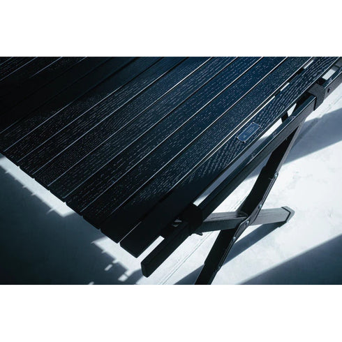 BLACK EDITION ウッドロールトップテーブル