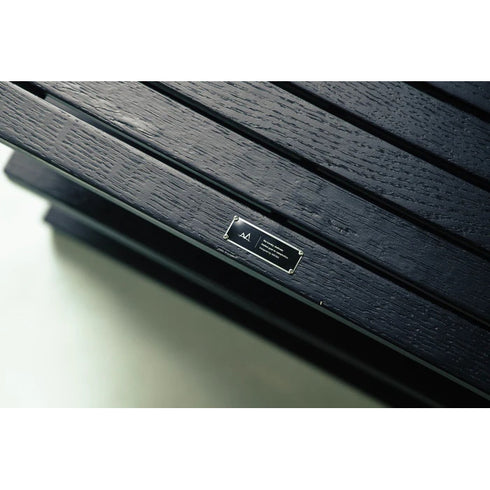 BLACK EDITION ウッドロールトップテーブル