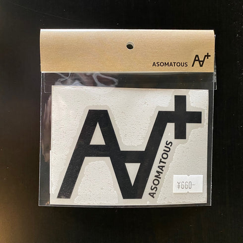 ASOMATOUS 「A∀+」ロゴカッティングステッカー