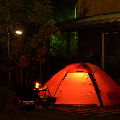 ソーラー充電対応 バッテリー機能付きLEDランタン PLAY HEX-SoLa ver.2