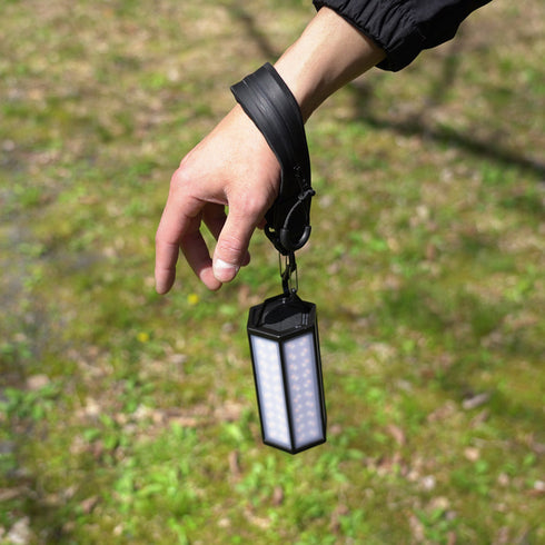 ソーラー充電対応 バッテリー機能付きLEDランタン PLAY HEX-SoLa ver.2