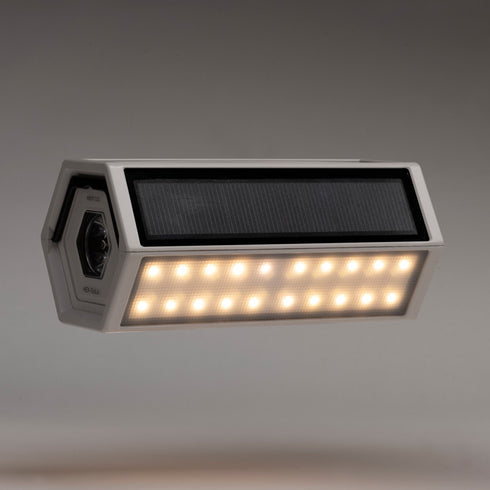 ソーラー充電対応 バッテリー機能付きLEDランタン PLAY HEX-SoLa ver.2