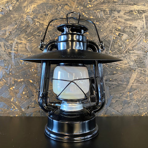 ¥2,300お得!! NATURA & STOCK ARTS オイルランタンシェード ブラック・ホヤ付きセット