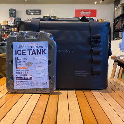 ¥1,760お得!! ソフトクーラー25L 保冷剤付きセット