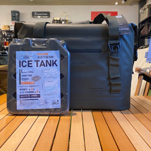 ¥1,760お得!! ソフトクーラー25L 保冷剤付きセット