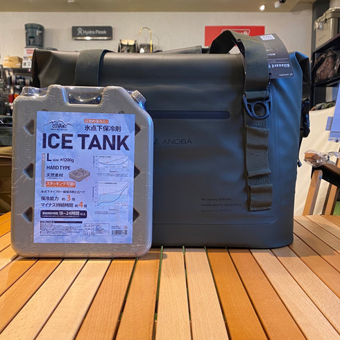 ¥1,760お得!! ソフトクーラー25L 保冷剤付きセット