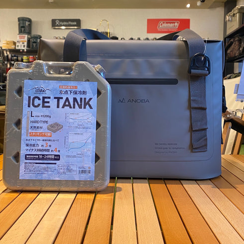 ¥1,760お得!! ソフトクーラー25L 保冷剤付きセット