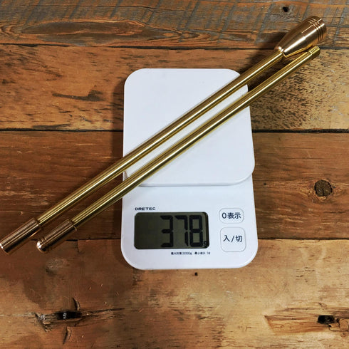 ALL真鍮製火吹き棒「野良ブラスター」 2本継60cm