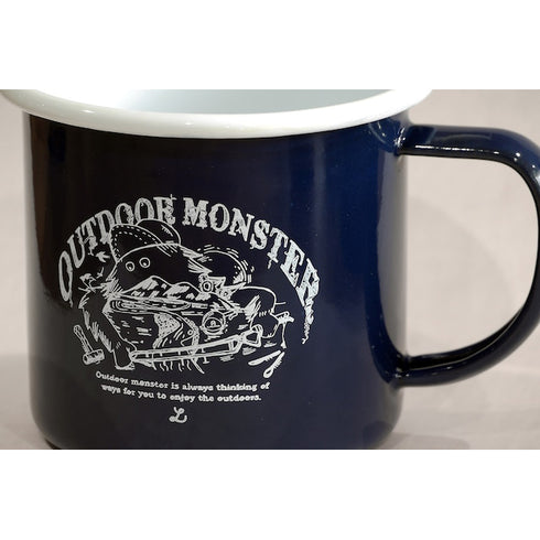 アウトドアモンスターホーローマグカップ