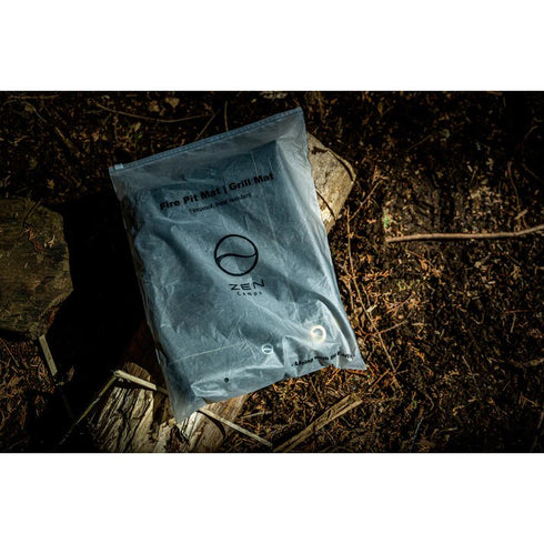 焚き火専用シート(ブラック シリコン加工モデル)