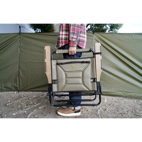 AS2OV RECLINING LOW ROVER CHAIR ローバーチェア BLACK