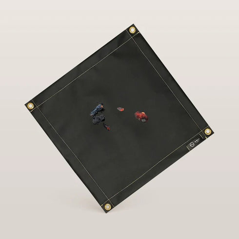 焚き火専用シート(ブラック シリコン加工モデル)
